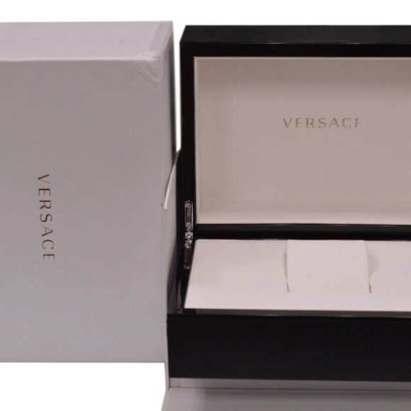 NEW! Versace 38mm Silver Womens Watch